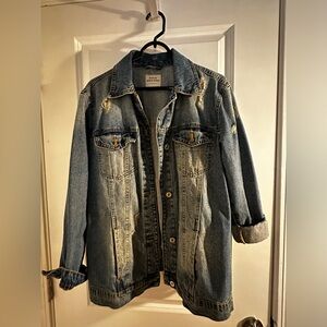 Stradivarius denim jacket small size